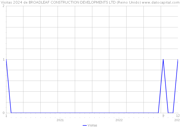 Visitas 2024 de BROADLEAF CONSTRUCTION DEVELOPMENTS LTD (Reino Unido) 