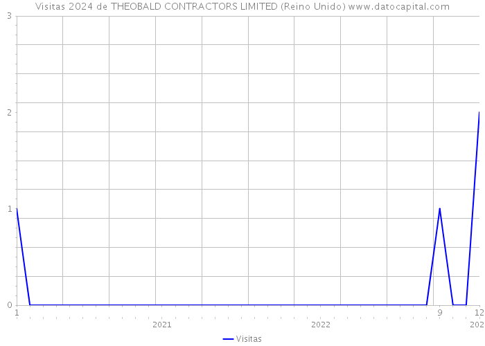 Visitas 2024 de THEOBALD CONTRACTORS LIMITED (Reino Unido) 