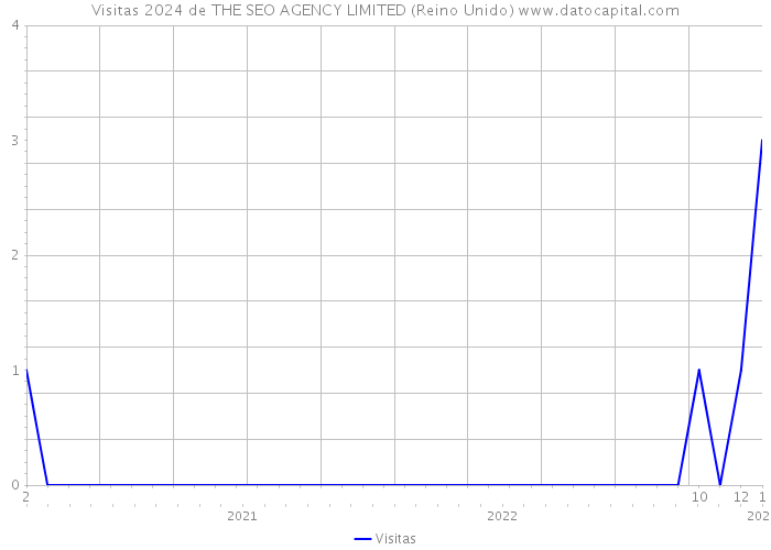 Visitas 2024 de THE SEO AGENCY LIMITED (Reino Unido) 