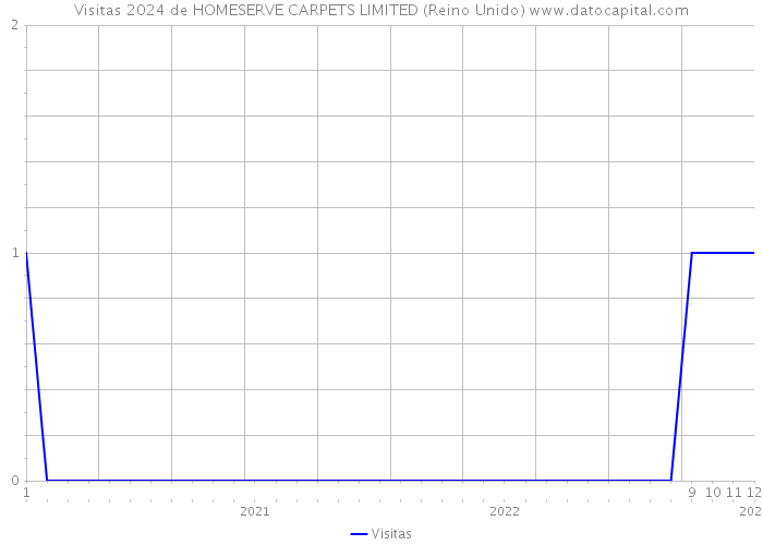 Visitas 2024 de HOMESERVE CARPETS LIMITED (Reino Unido) 