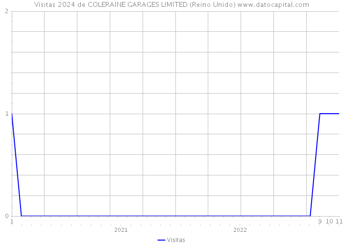 Visitas 2024 de COLERAINE GARAGES LIMITED (Reino Unido) 