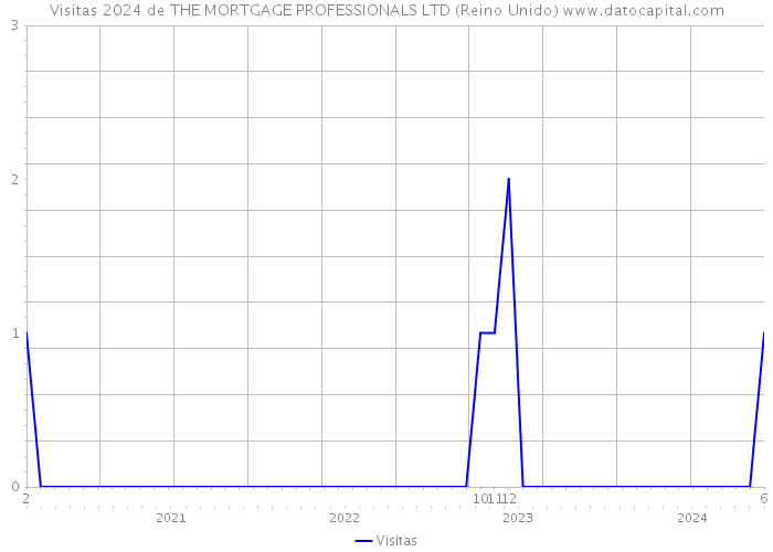 Visitas 2024 de THE MORTGAGE PROFESSIONALS LTD (Reino Unido) 