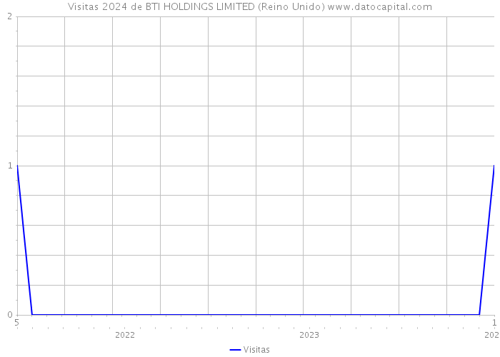 Visitas 2024 de BTI HOLDINGS LIMITED (Reino Unido) 