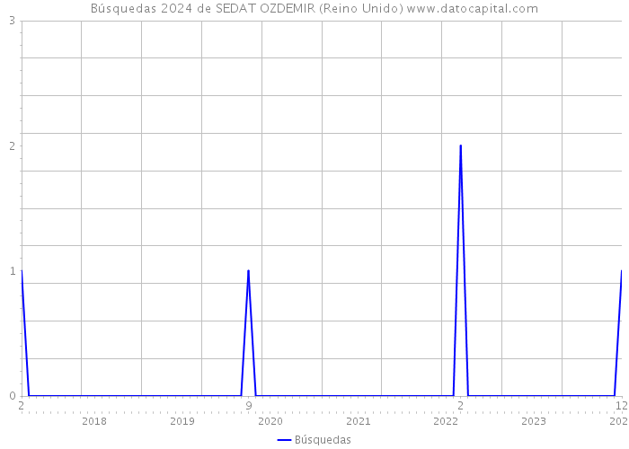 Búsquedas 2024 de SEDAT OZDEMIR (Reino Unido) 