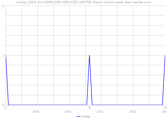 Visitas 2024 de CAPRICORN SERVICES LIMITED (Reino Unido) 