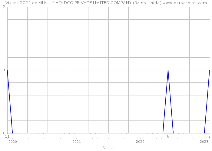 Visitas 2024 de MLN UK HOLDCO PRIVATE LIMITED COMPANY (Reino Unido) 