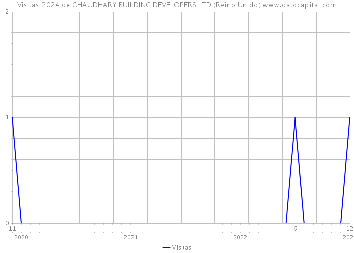 Visitas 2024 de CHAUDHARY BUILDING DEVELOPERS LTD (Reino Unido) 