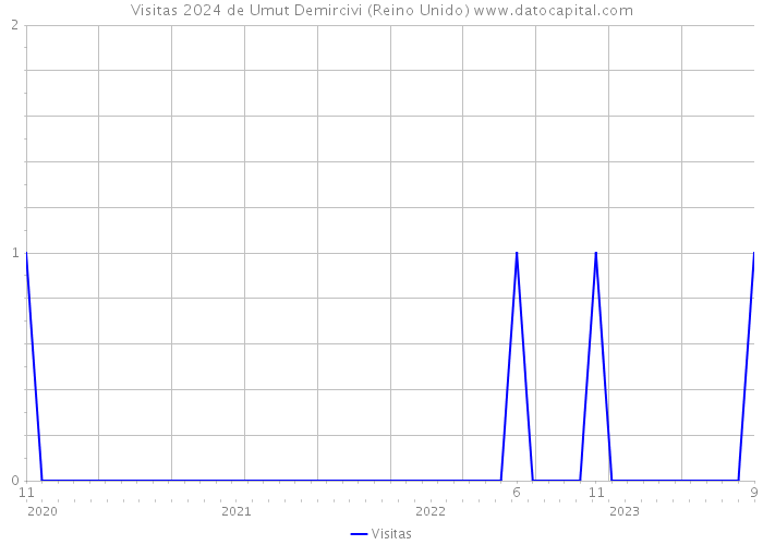 Visitas 2024 de Umut Demircivi (Reino Unido) 