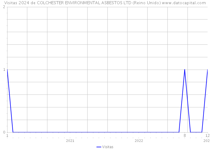 Visitas 2024 de COLCHESTER ENVIRONMENTAL ASBESTOS LTD (Reino Unido) 