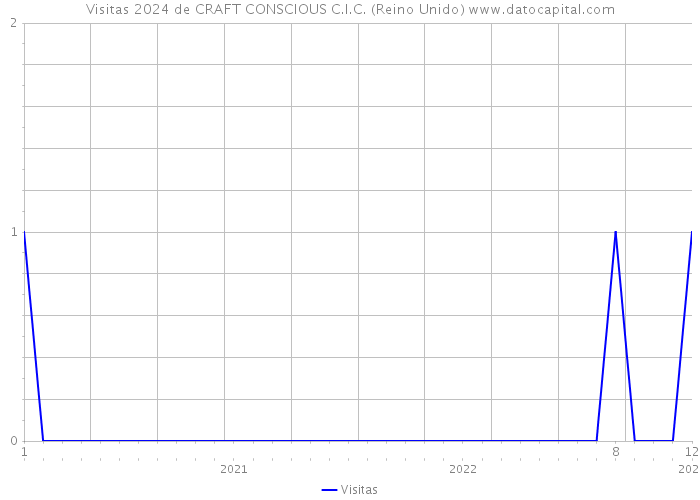 Visitas 2024 de CRAFT CONSCIOUS C.I.C. (Reino Unido) 