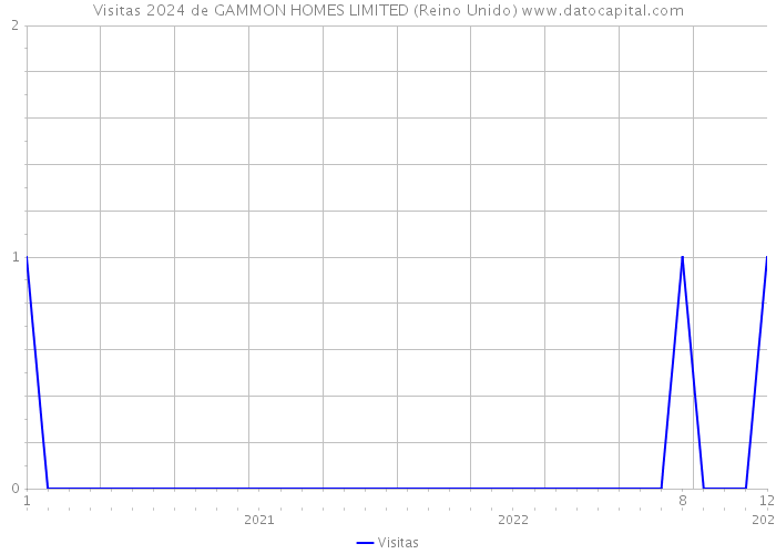 Visitas 2024 de GAMMON HOMES LIMITED (Reino Unido) 