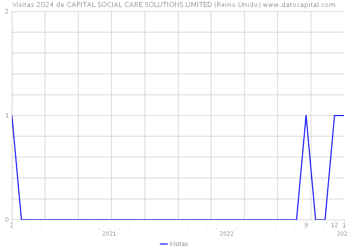 Visitas 2024 de CAPITAL SOCIAL CARE SOLUTIONS LIMITED (Reino Unido) 