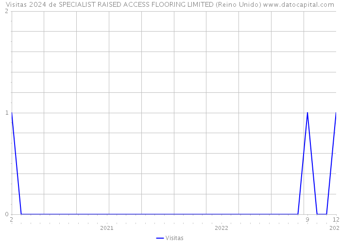 Visitas 2024 de SPECIALIST RAISED ACCESS FLOORING LIMITED (Reino Unido) 