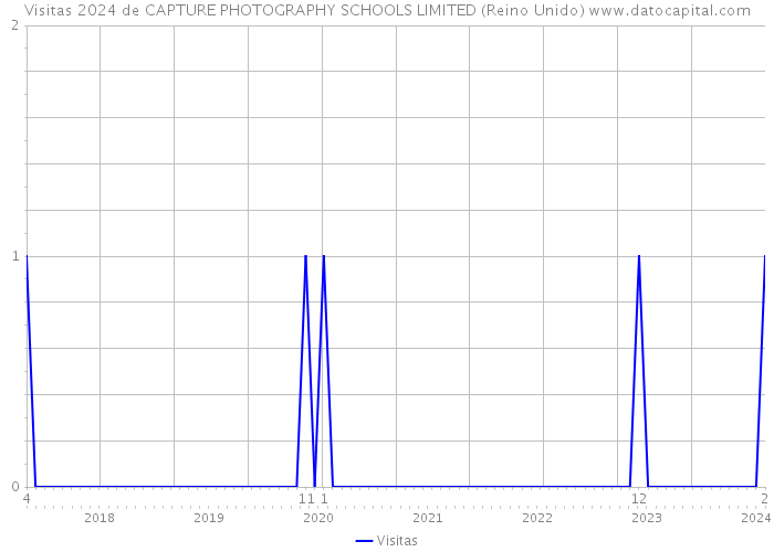 Visitas 2024 de CAPTURE PHOTOGRAPHY SCHOOLS LIMITED (Reino Unido) 