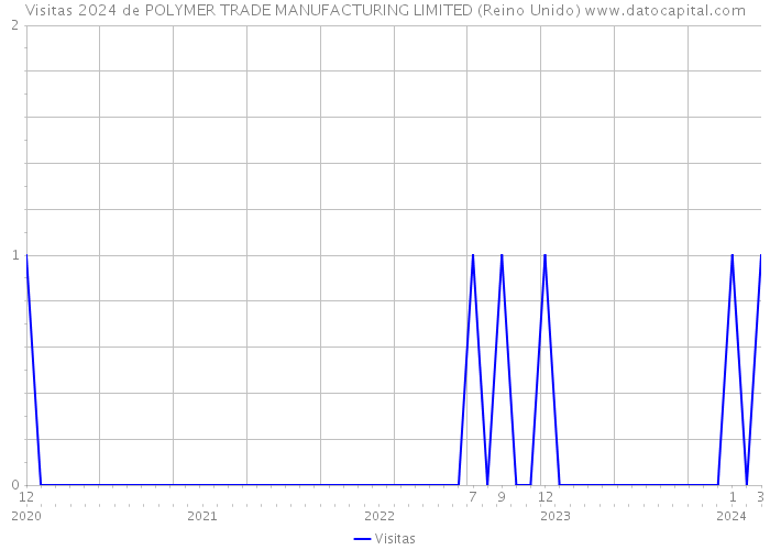 Visitas 2024 de POLYMER TRADE MANUFACTURING LIMITED (Reino Unido) 