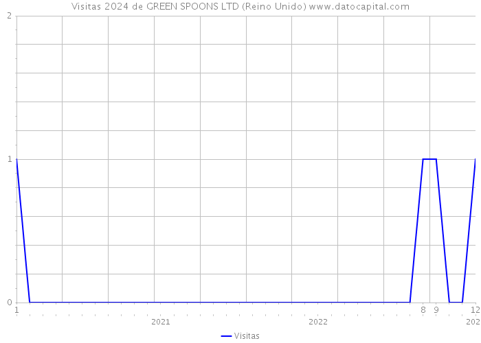 Visitas 2024 de GREEN SPOONS LTD (Reino Unido) 