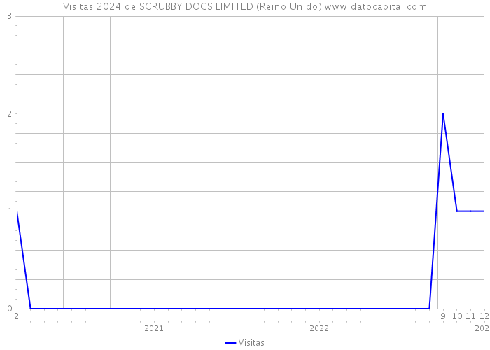 Visitas 2024 de SCRUBBY DOGS LIMITED (Reino Unido) 