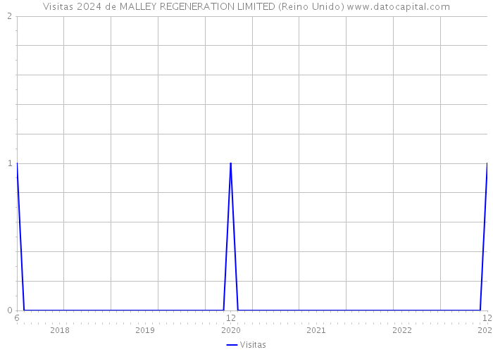 Visitas 2024 de MALLEY REGENERATION LIMITED (Reino Unido) 