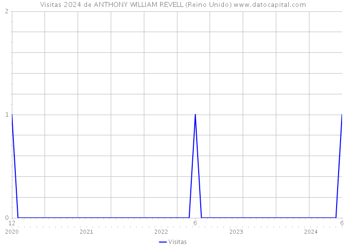 Visitas 2024 de ANTHONY WILLIAM REVELL (Reino Unido) 