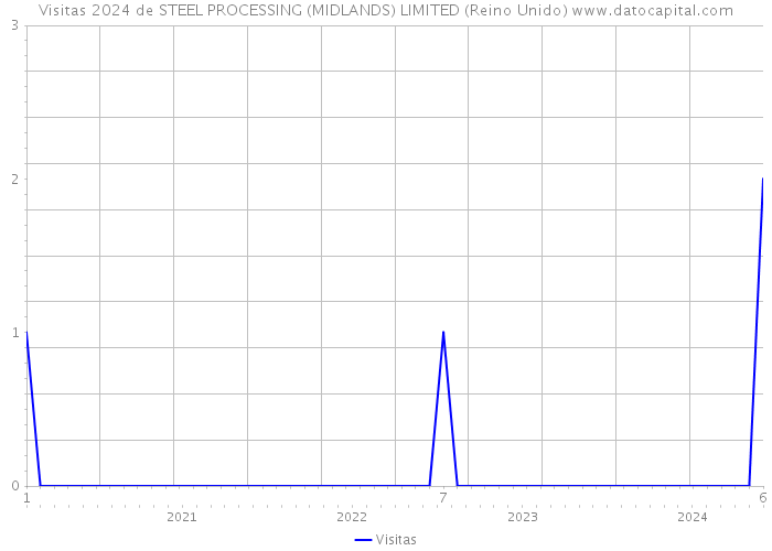 Visitas 2024 de STEEL PROCESSING (MIDLANDS) LIMITED (Reino Unido) 