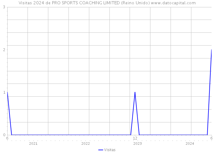 Visitas 2024 de PRO SPORTS COACHING LIMITED (Reino Unido) 