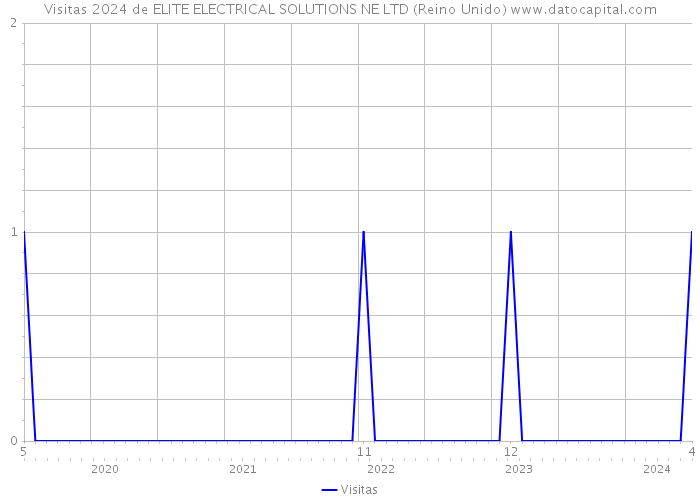 Visitas 2024 de ELITE ELECTRICAL SOLUTIONS NE LTD (Reino Unido) 