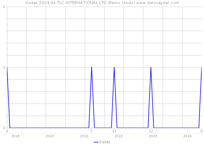 Visitas 2024 de TLC INTERNATIONAL LTD (Reino Unido) 