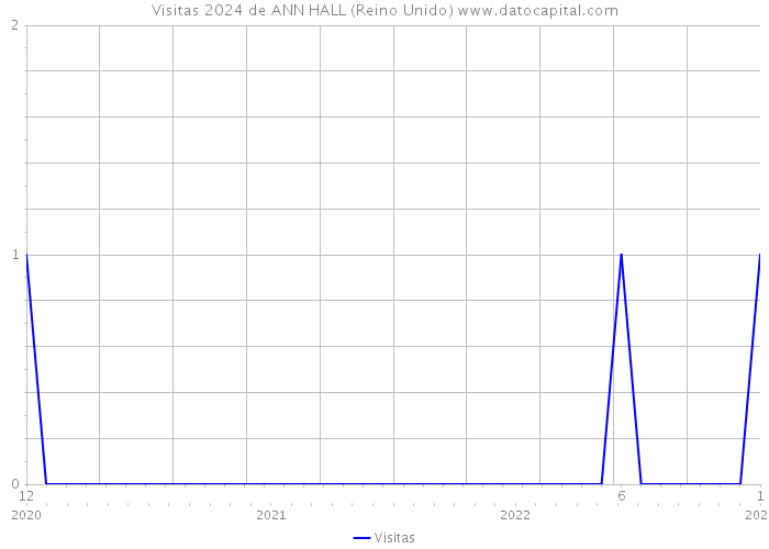 Visitas 2024 de ANN HALL (Reino Unido) 