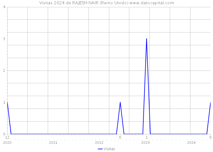 Visitas 2024 de RAJESH NAIR (Reino Unido) 