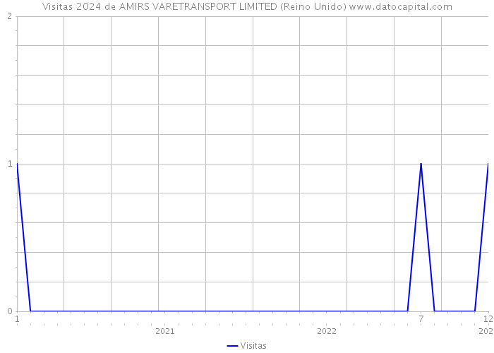 Visitas 2024 de AMIRS VARETRANSPORT LIMITED (Reino Unido) 