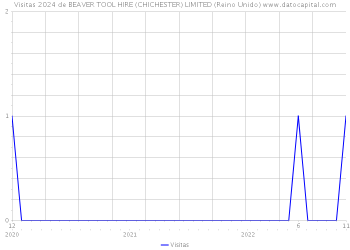 Visitas 2024 de BEAVER TOOL HIRE (CHICHESTER) LIMITED (Reino Unido) 