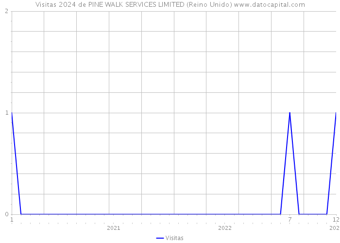 Visitas 2024 de PINE WALK SERVICES LIMITED (Reino Unido) 