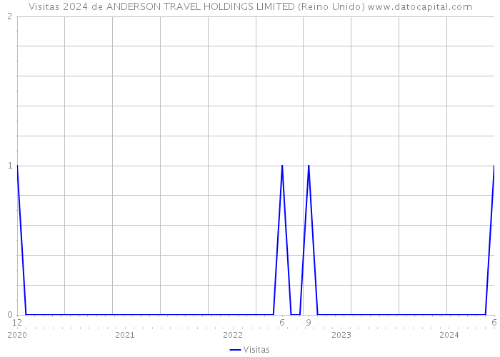 Visitas 2024 de ANDERSON TRAVEL HOLDINGS LIMITED (Reino Unido) 