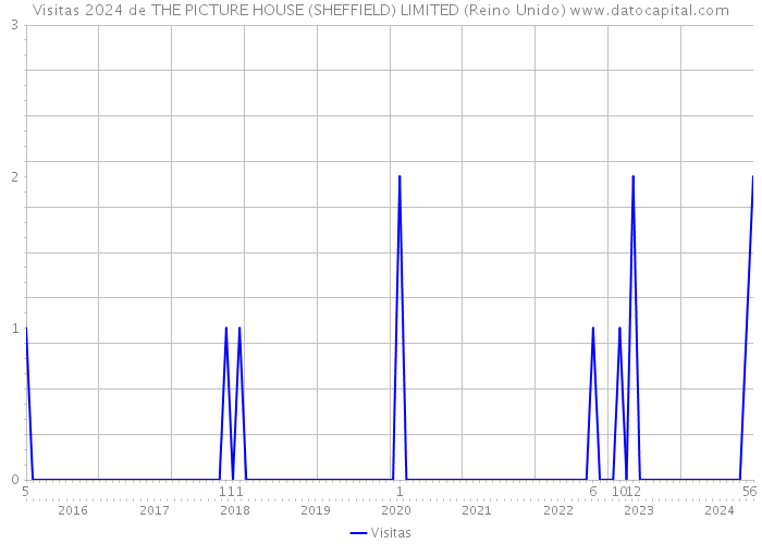 Visitas 2024 de THE PICTURE HOUSE (SHEFFIELD) LIMITED (Reino Unido) 