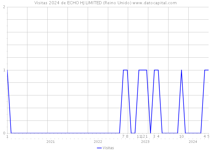 Visitas 2024 de ECHO HJ LIMITED (Reino Unido) 