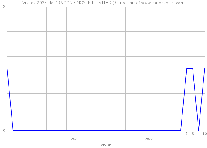 Visitas 2024 de DRAGON'S NOSTRIL LIMITED (Reino Unido) 