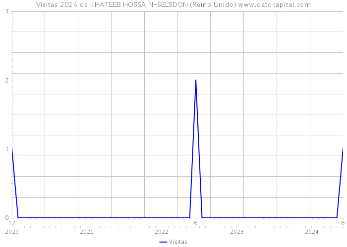 Visitas 2024 de KHATEEB HOSSAIN-SELSDON (Reino Unido) 