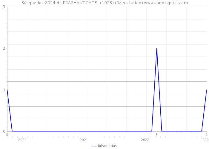 Búsquedas 2024 de PRASHANT PATEL (1973) (Reino Unido) 