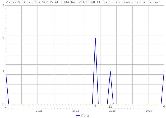 Visitas 2024 de FERGUSON WEALTH MANAGEMENT LIMITED (Reino Unido) 