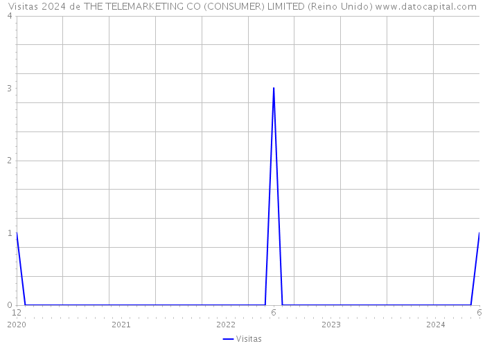 Visitas 2024 de THE TELEMARKETING CO (CONSUMER) LIMITED (Reino Unido) 