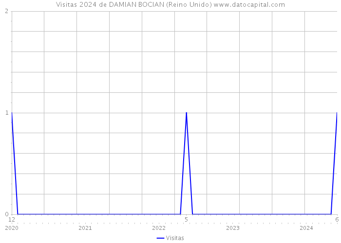 Visitas 2024 de DAMIAN BOCIAN (Reino Unido) 