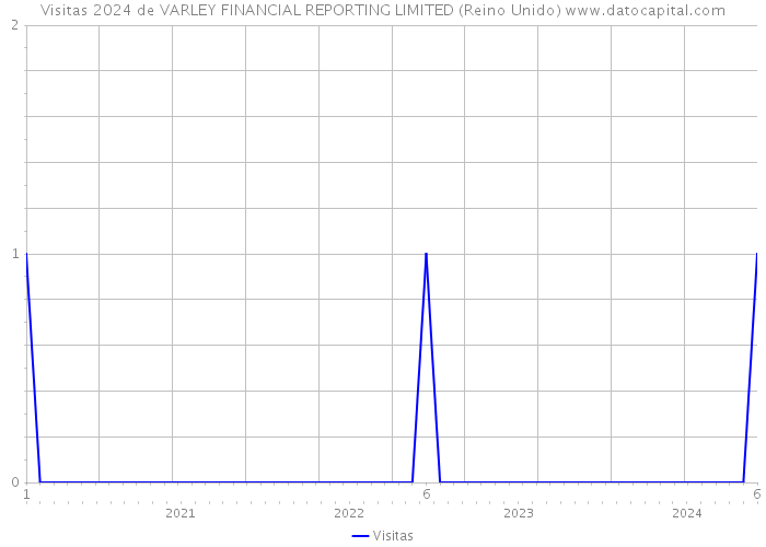 Visitas 2024 de VARLEY FINANCIAL REPORTING LIMITED (Reino Unido) 