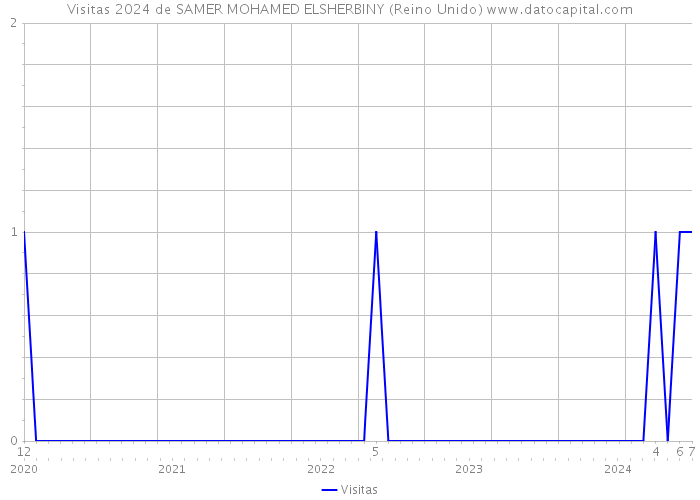 Visitas 2024 de SAMER MOHAMED ELSHERBINY (Reino Unido) 