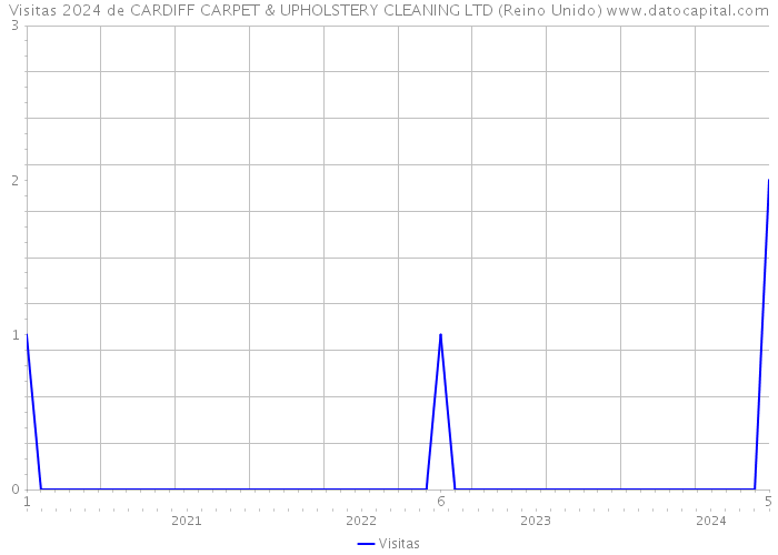 Visitas 2024 de CARDIFF CARPET & UPHOLSTERY CLEANING LTD (Reino Unido) 