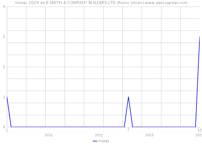 Visitas 2024 de E SMITH & COMPANY BUILDERS LTD (Reino Unido) 