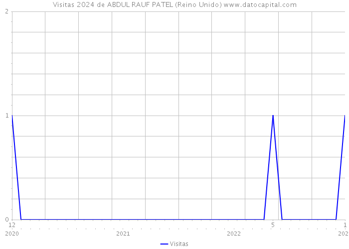 Visitas 2024 de ABDUL RAUF PATEL (Reino Unido) 