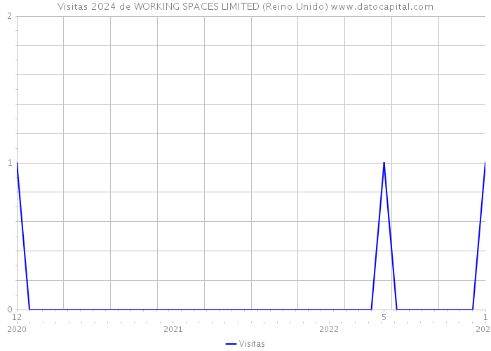 Visitas 2024 de WORKING SPACES LIMITED (Reino Unido) 