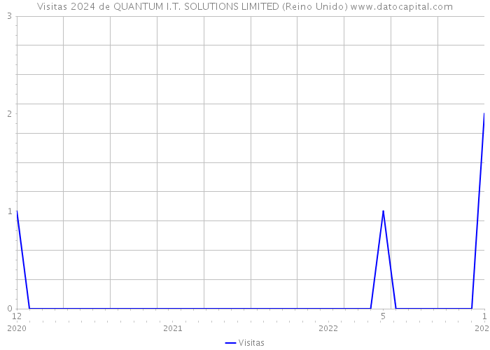 Visitas 2024 de QUANTUM I.T. SOLUTIONS LIMITED (Reino Unido) 