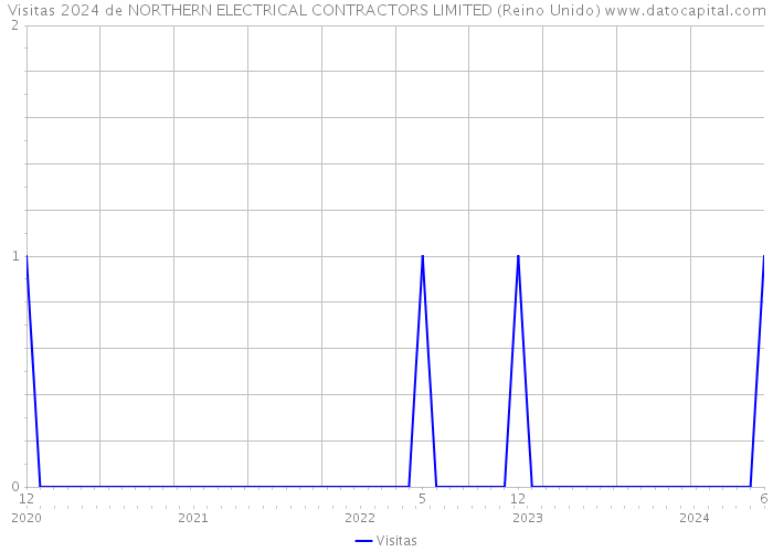 Visitas 2024 de NORTHERN ELECTRICAL CONTRACTORS LIMITED (Reino Unido) 