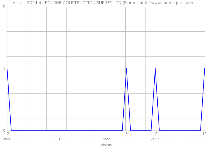 Visitas 2024 de BOURNE CONSTRUCTION SURREY LTD (Reino Unido) 